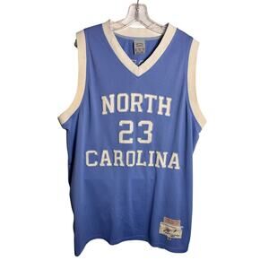Vintage Michael Jordan UNC North Carolina Tar Heels #23 Jersey Blue Size 54 2XL
